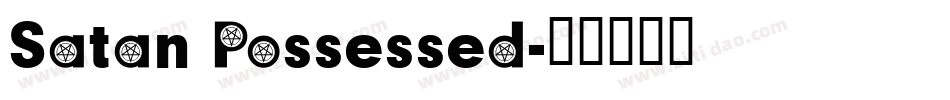 Satan Possessed字体转换